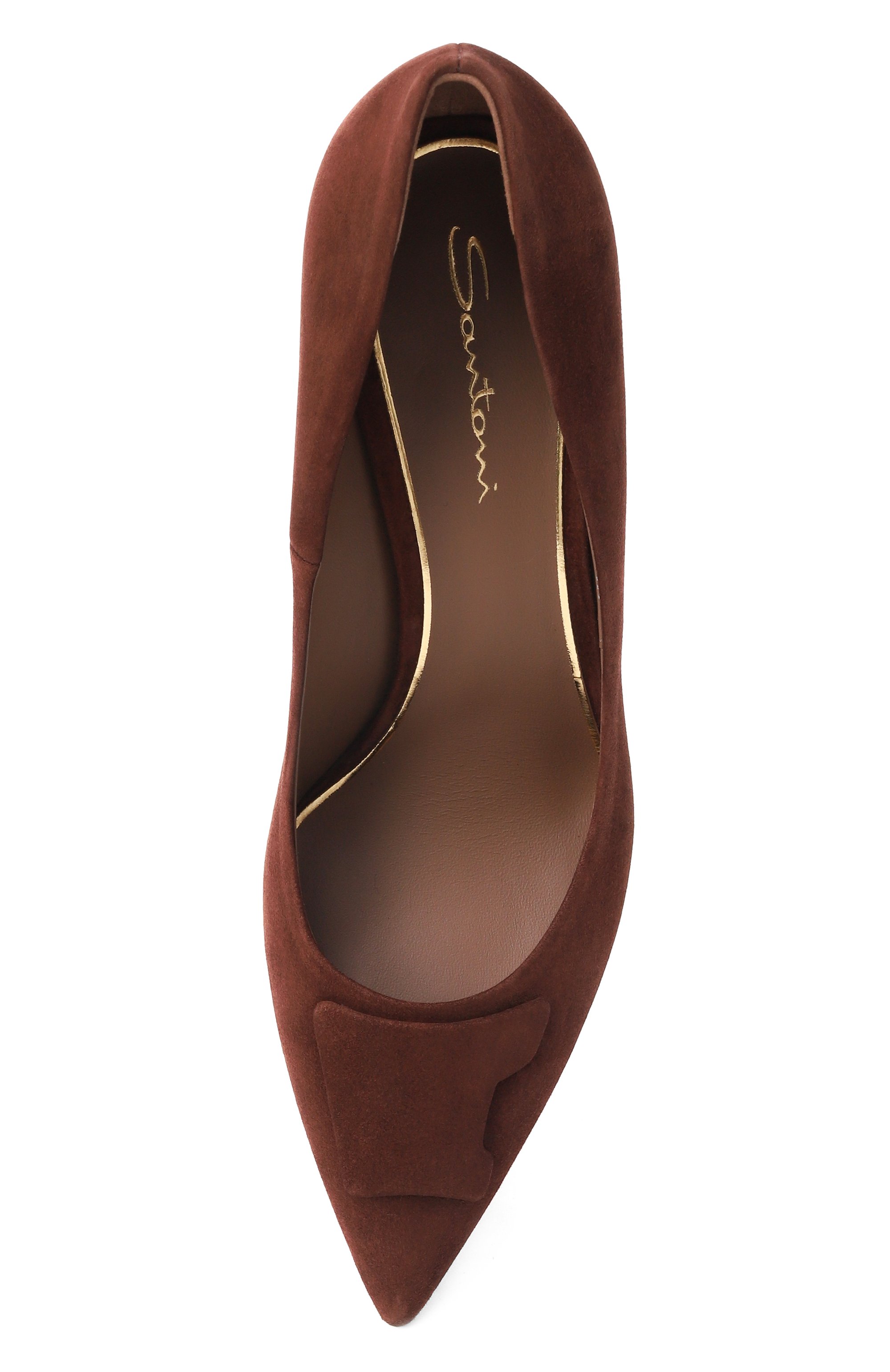 Замшевые туфли sibille SANTONI, арт. WDIG71207HI2TMGD, фото 6