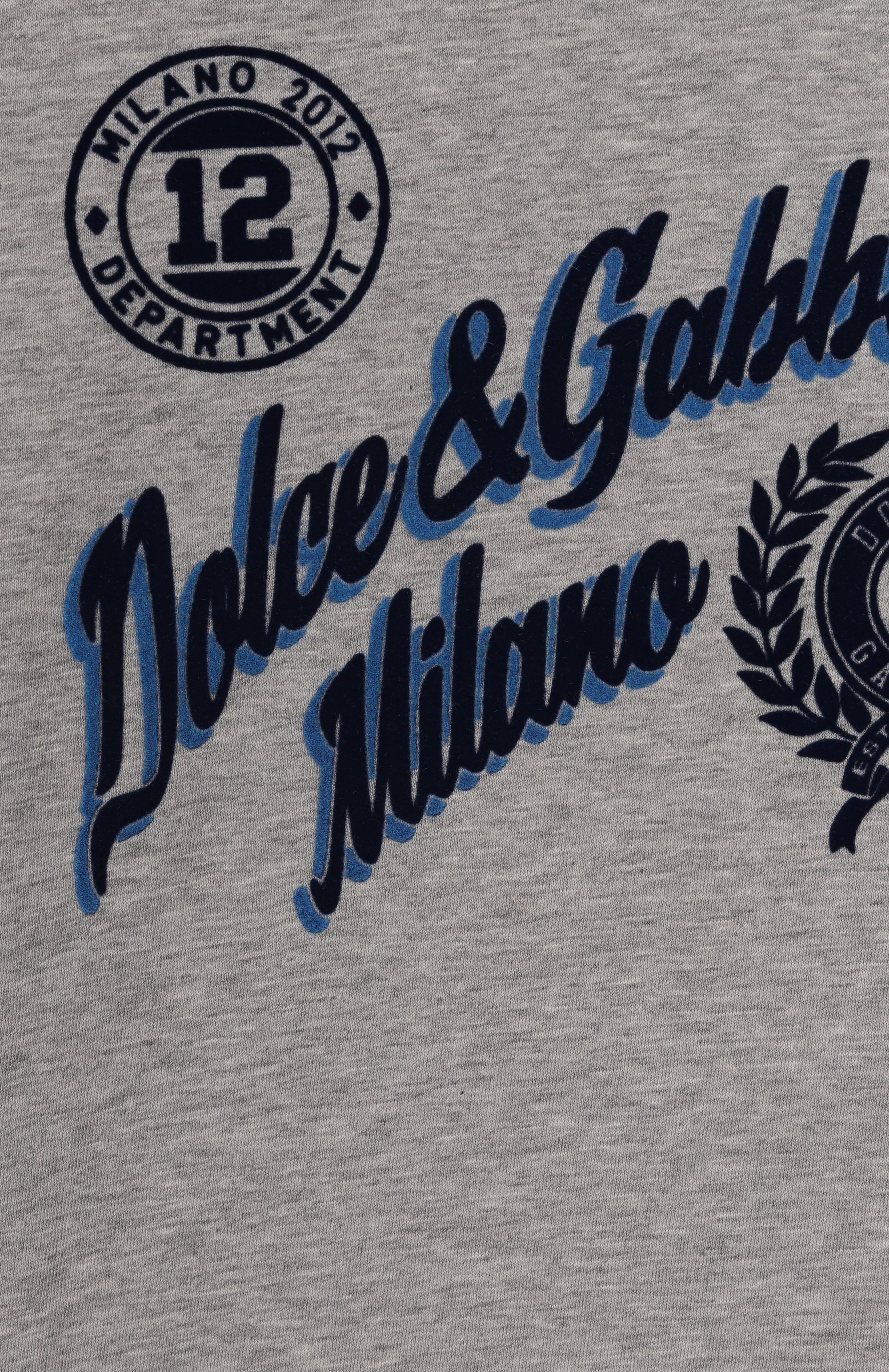 Хлопковый лонгслив DOLCE & GABBANA, арт. L4JTIX/G7PDR/8-12+, фото 3