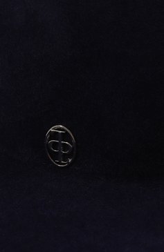 Женская шляпа FETISH синего цвета, арт. GS23-V | Фото 4 (Материал: Текстиль, Хлопок; Материал сплава: Проставлено; Нос: Не проставлено)