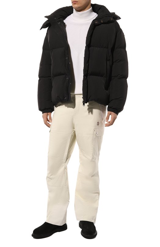 Брюки-карго Brunello Cucinelli MY427KP05 Кремовый  MY427KP05 Фото 2