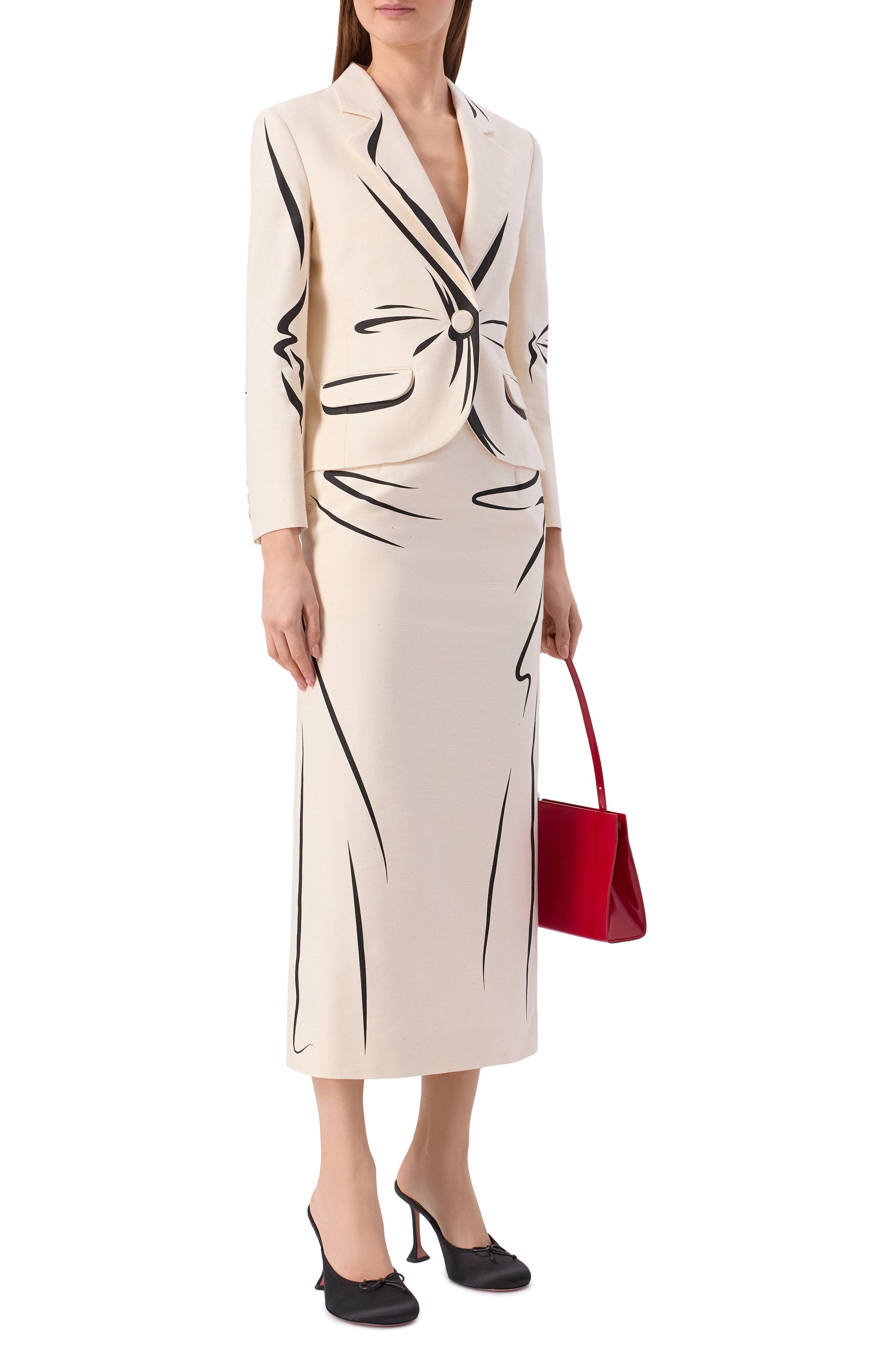 Хлопковая юбка MOSCHINO, арт. A0107/0422, фото 2