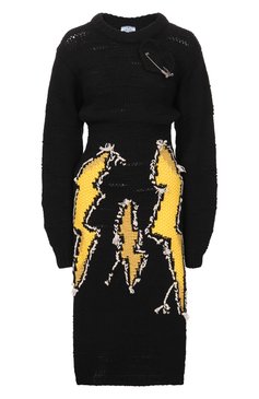 Шерстяное платье PRADA, арт. 23794-1U2F-F0C5Z-192, фото 1