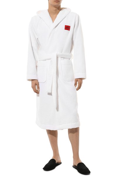 Хлопковый халат HUGO, арт. 50503029, фото 3