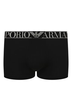 Мужские боксеры EMPORIO ARMANI черного цвета, арт. 111389/3F511 | Фото 1 (Кросс-КТ: бельё; Материал внешний: Синтетический материал; Материал сплава: Проставлено; Нос: Не проставлено; Мужское Кросс-КТ: Трусы)