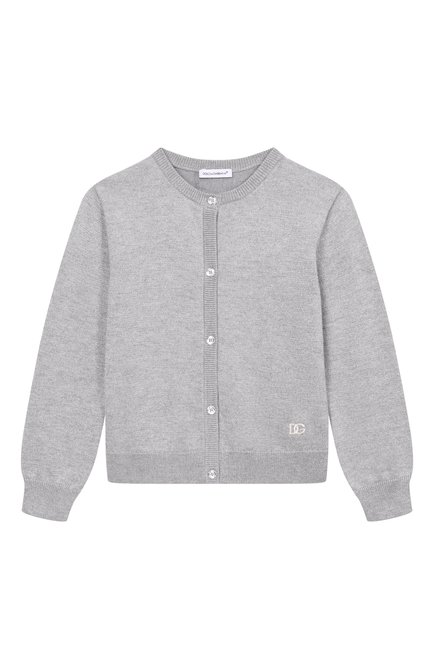 Кардиган из шерсти и вискозы DOLCE & GABBANA, арт. L5KWMJ/JGME6_001