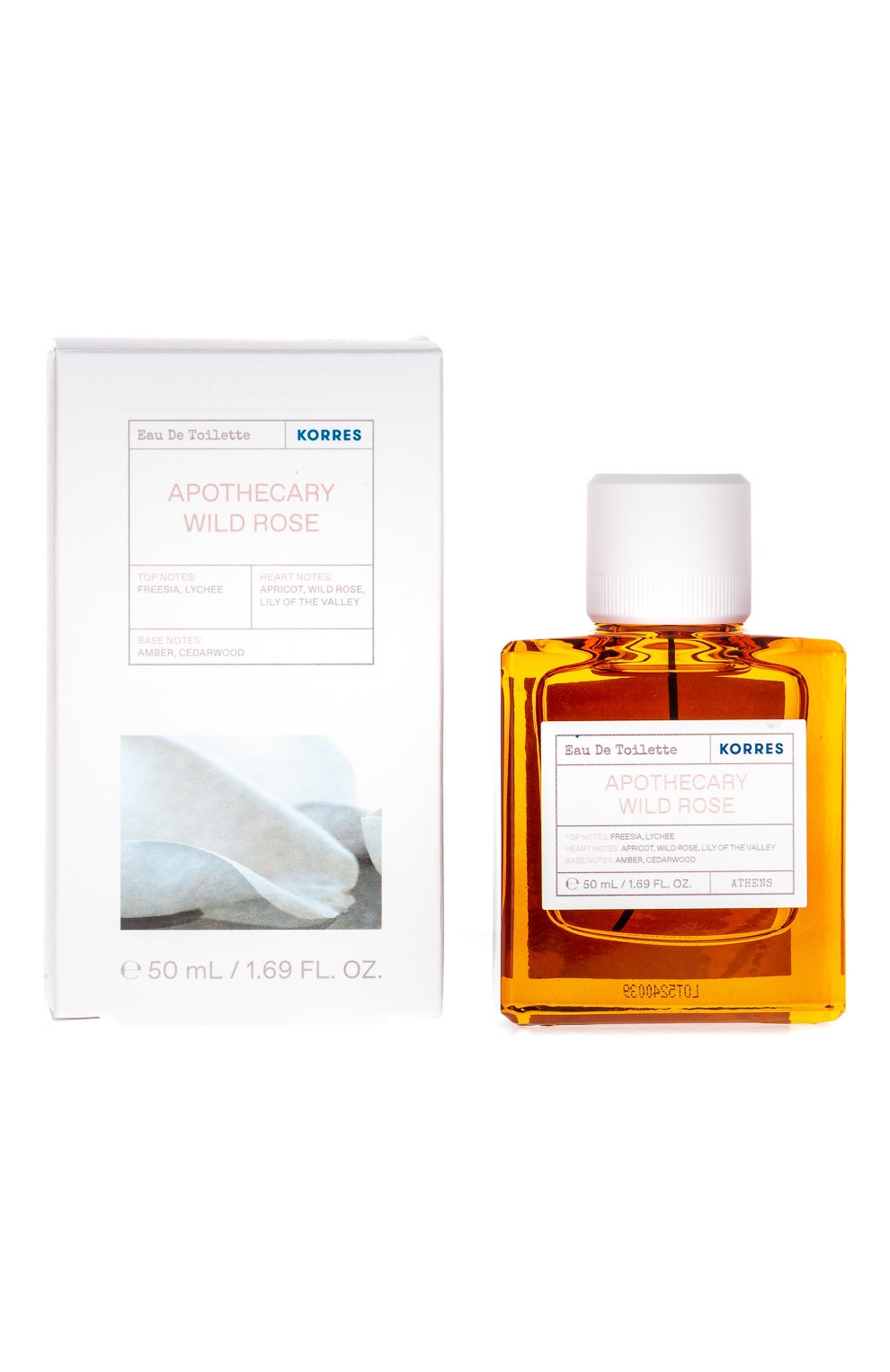 Туалетная вода apothecary wild rose (50ml) KORRES бесцветного цвета по цене 5990 руб., арт. 5203069092282, фото 3 Туалетная вода apothecary wild rose (50ml) KORRES, арт. 5203069092282, фото 3