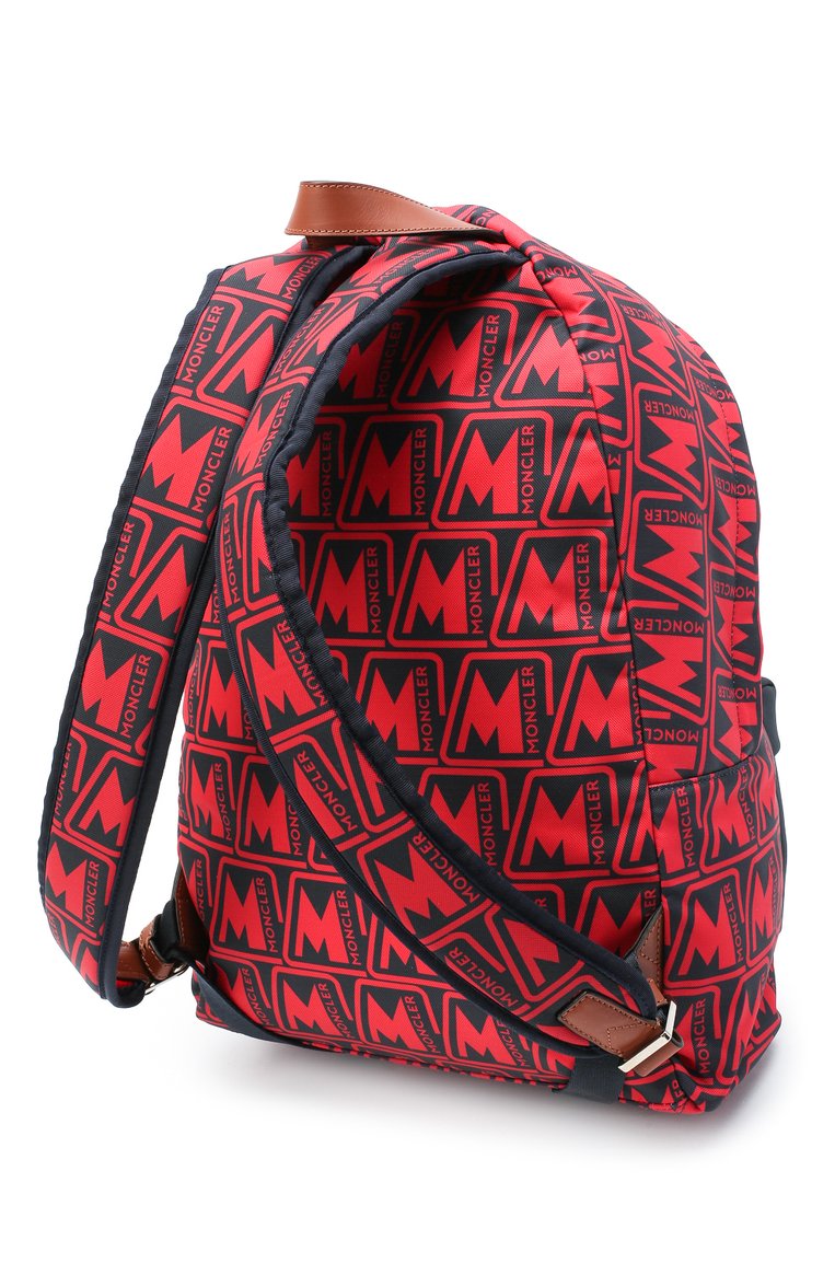 Мужской текстильны�й рюкзак pierrick MONCLER красного цвета, арт. F2-09A-5A704-00-02SL3 | Фото 3 (Материал: Текстиль; Размер: large; Стили: Кэжуэл)