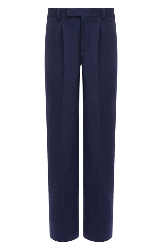 Брюки из хлопка и кашемира MVST M25.1PM.T014/D0NDI Синий M25.1PM.T014/D0NDI