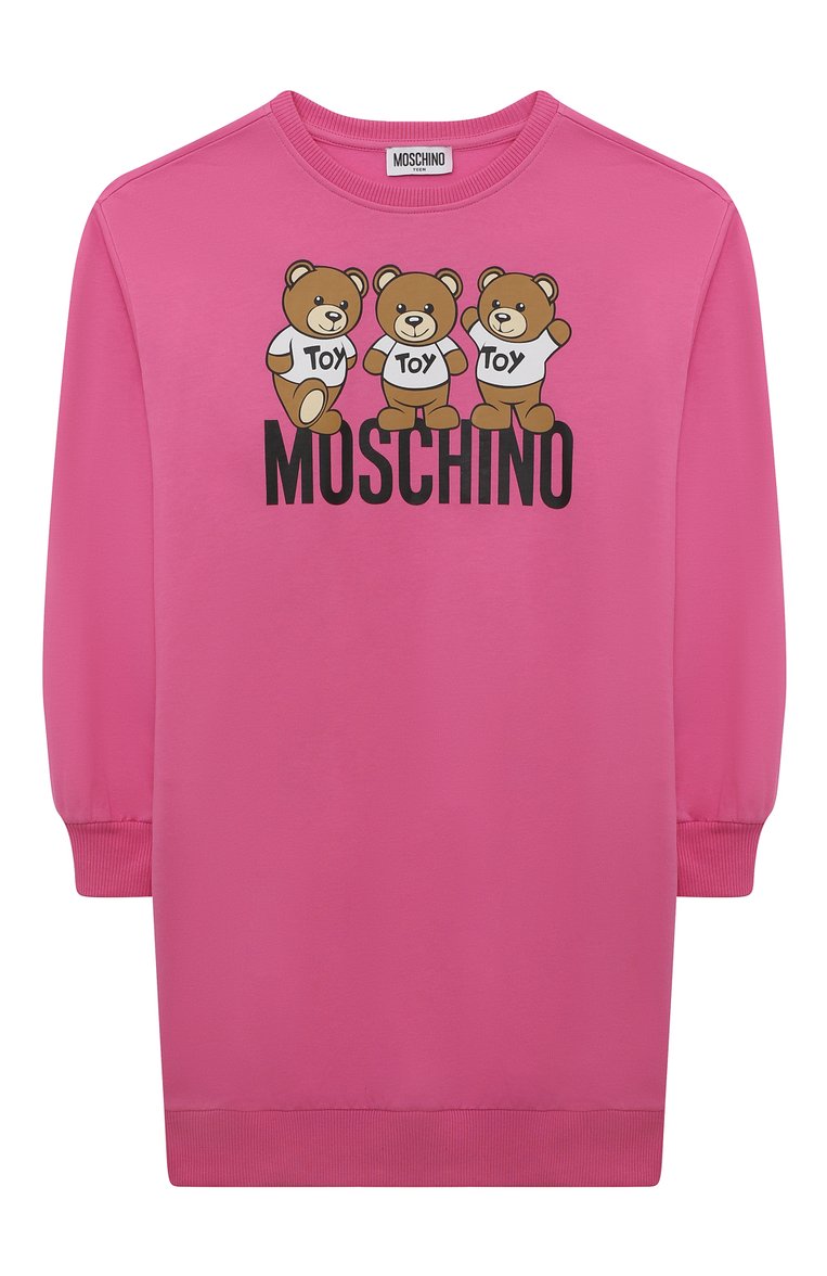 Хлопковое платье MOSCHINO, арт. HDV0DP/LCA40/10A-14A, фото 1