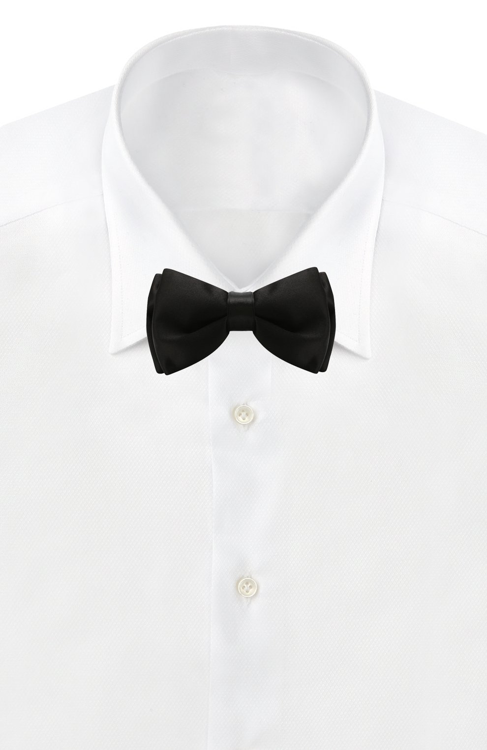 Шелковый галстук-бабочка TOM FORD черного цвета по цене 28600 руб., арт. TFG95/4TN, фото 2 Шелковый галстук-бабочка TOM FORD, арт. TFG95/4TN, фото 2