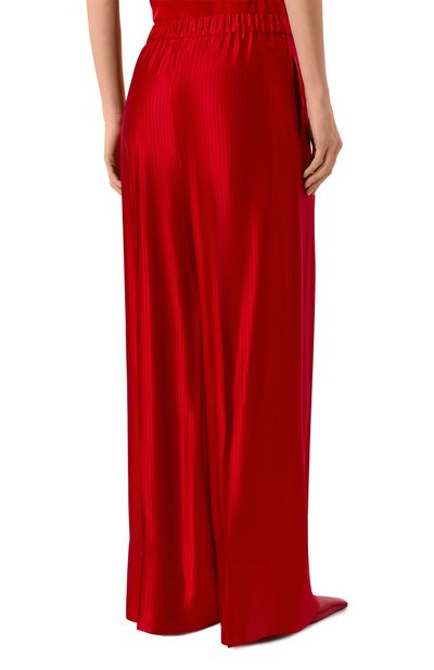 Брюки из вискозы ARMARIUM красного цвета по цене 116000 руб., арт. ARMFWP012/V015_001, фото 4 Брюки из вискозы ARMARIUM, арт. ARMFWP012/V015_001, фото 4