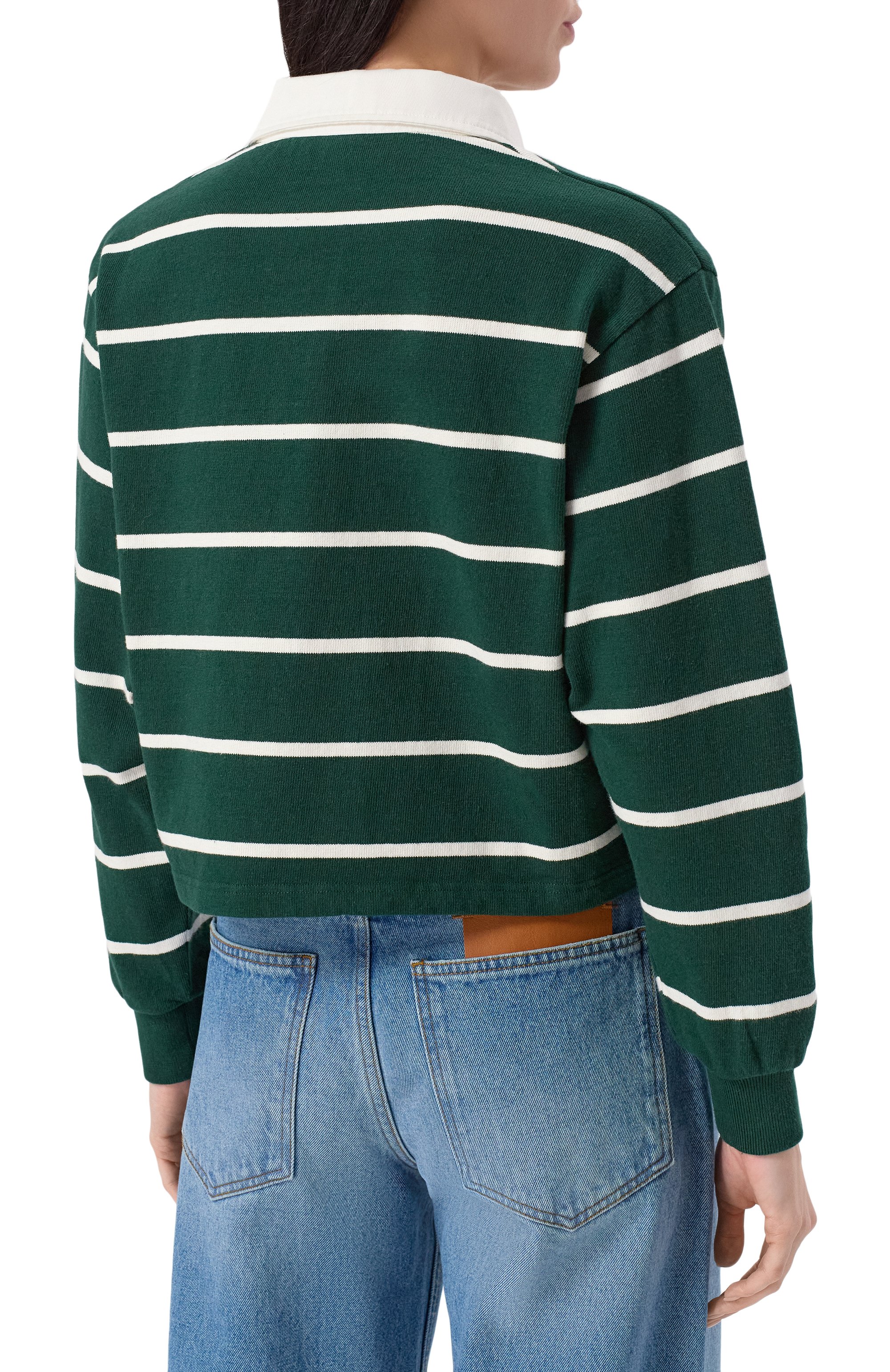 Хлопковое поло SPORTY AND RICH, арт. ST008606300GR51, фото 4