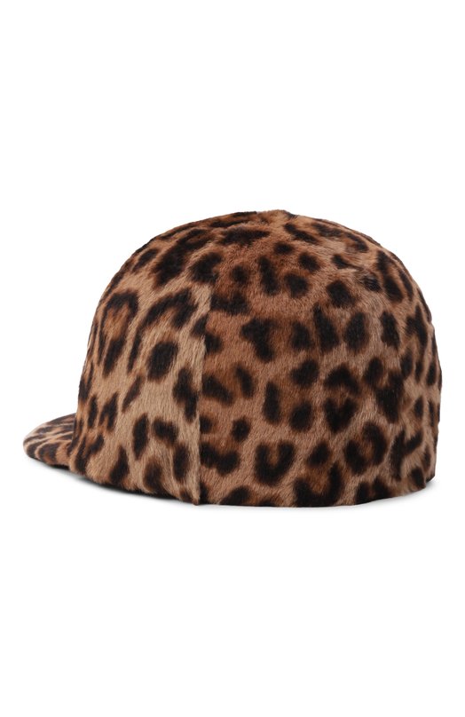 Меховая бейсболка из кенгуру FurLand 0228830150003200000 Леопардовый  0228830150003200000 Фото 2