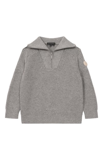 Свитер из хлопка и шерсти EMPORIO ARMANI, арт. EB000650/AF17342