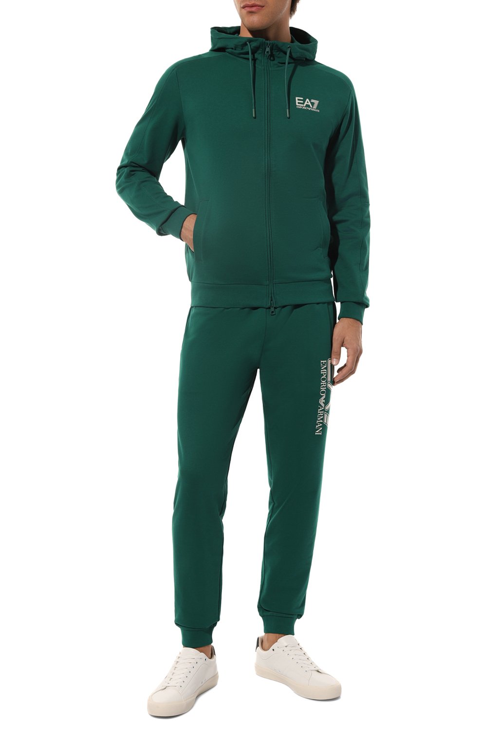Хлопковая толстовка EA7, арт. 6DPM53/PJVRZ, фото 2