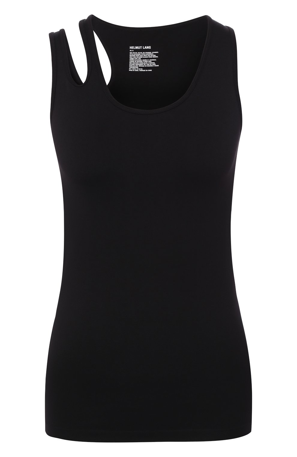 Топ HELMUT LANG черного цвета по цене 11150 руб., арт. J04HW523, фото 1 Топ HELMUT LANG, арт. J04HW523, фото 1