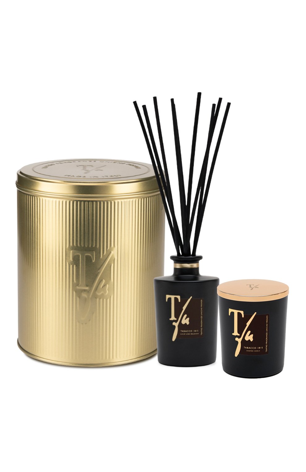 Подарочный набор tabacco 1815 gold (250ml+180g) TEATRO, арт. GOLDTINBOX-2-TA, фото 1