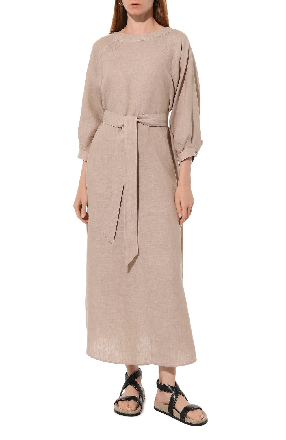 Льняное платье LORO PIANA, арт. FAN6973, фото 3