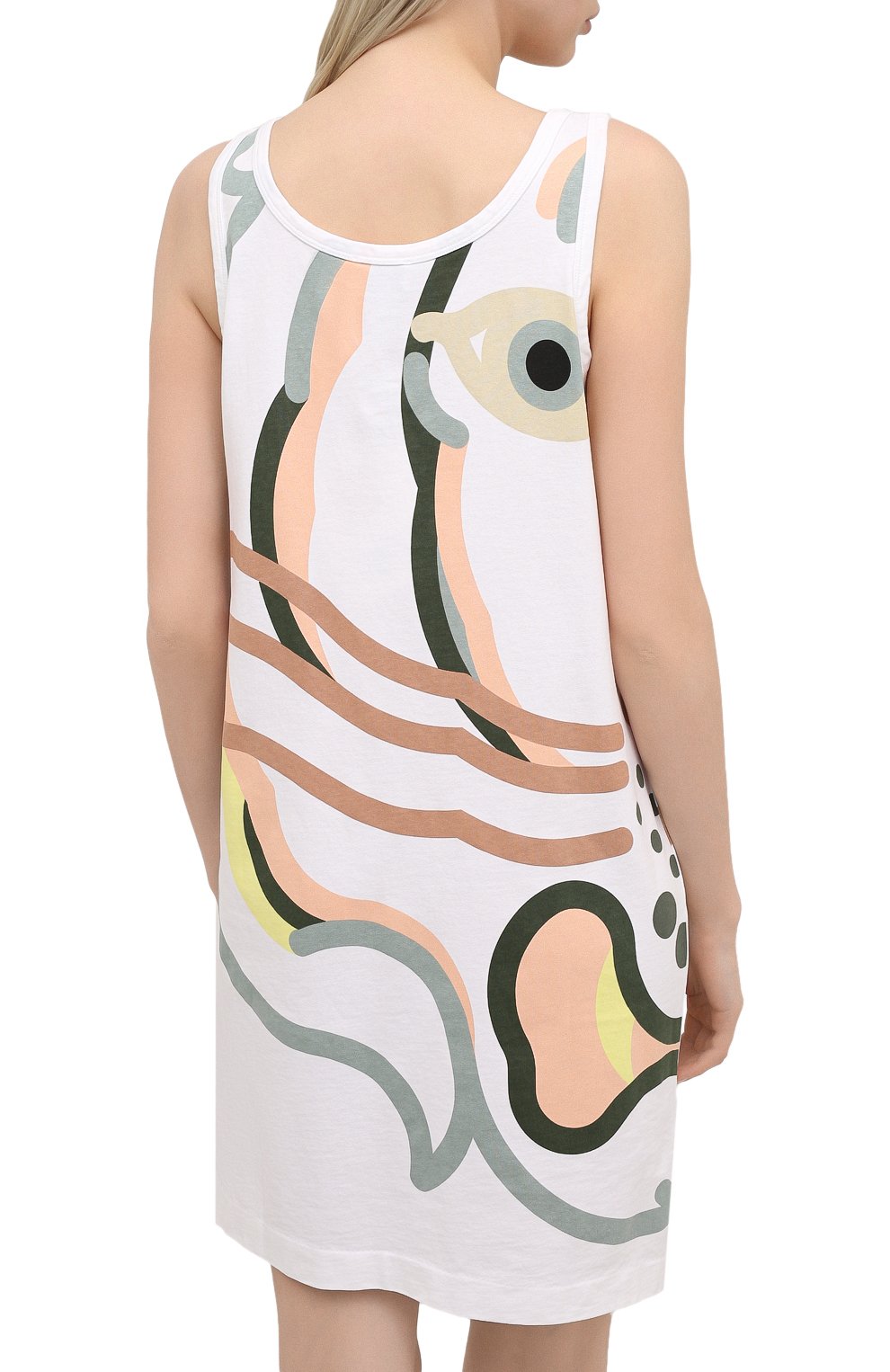 Хлопковое платье kenzo x wwf KENZO, арт. FB52R07874SB, фото 4