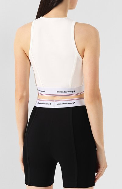Хлопковый топ ALEXANDERWANG.T, арт. 4CC2198001, фото 4