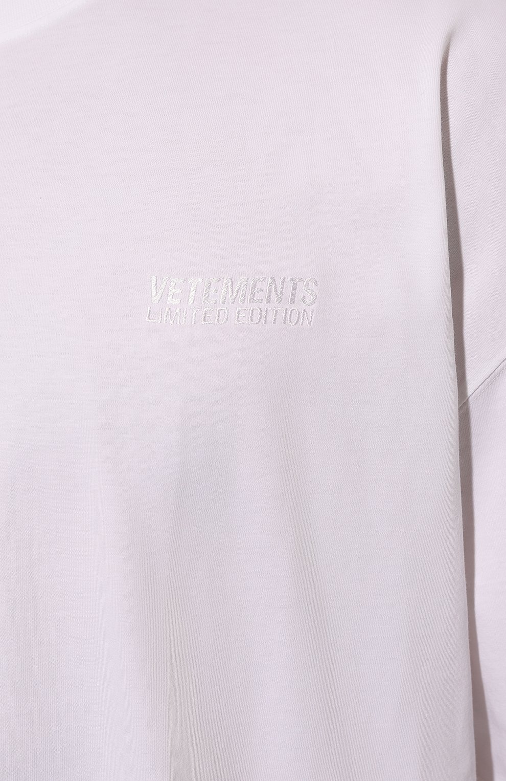 Хлопковая футболка VETEMENTS, арт. UE63TR140W, фото 8