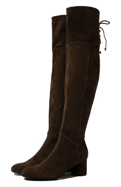 Замшевые ботфорты scarlet AGL, арт. D140606PKFERGU0402, фото 1