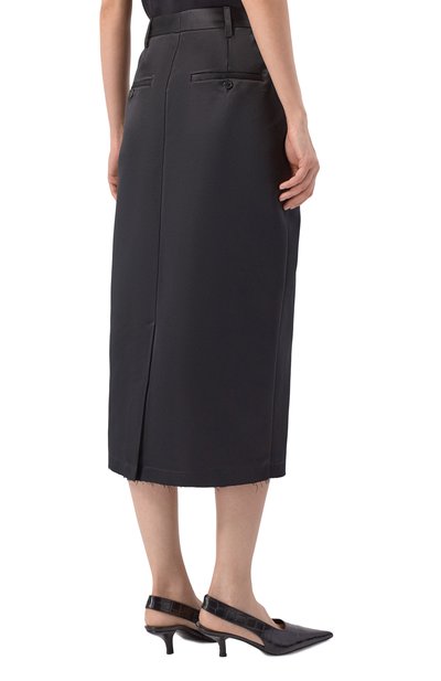 Атласная юбка CO черного цвета по цене 89950 руб., арт. 3245MBPD-PS26, фото 4 Атласная юбка CO, арт. 3245MBPD-PS26, фото 4