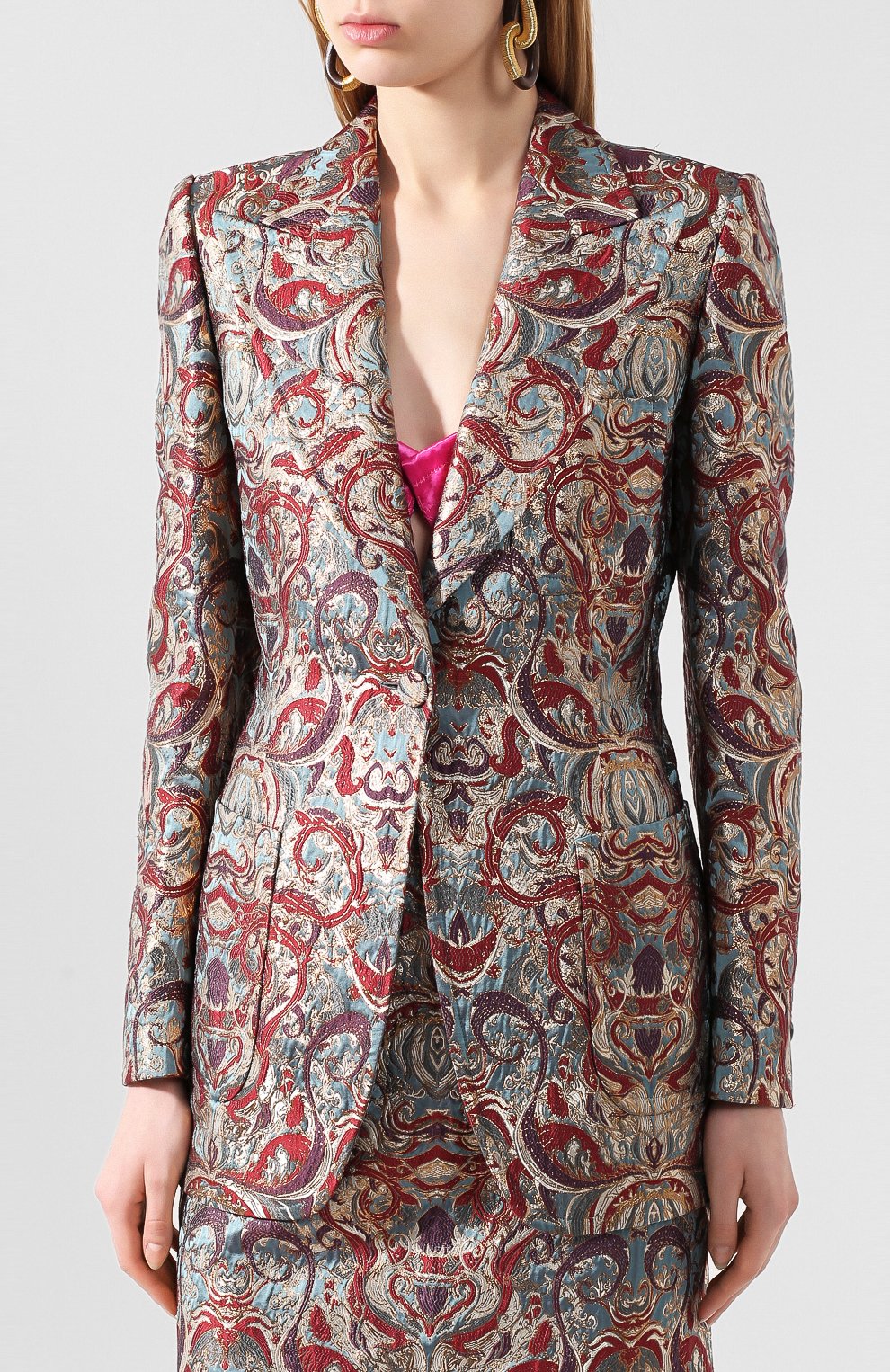 Двубортный жакет DRIES VAN NOTEN, арт. 201-10412-9367, фото 3