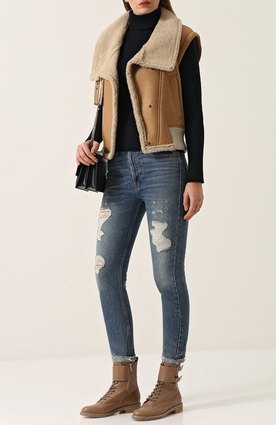 Кожаные ботинки lagarde на шнуровке GIANVITO ROSSI, арт. G70453.20CU0.CLNBISQ, фото 2