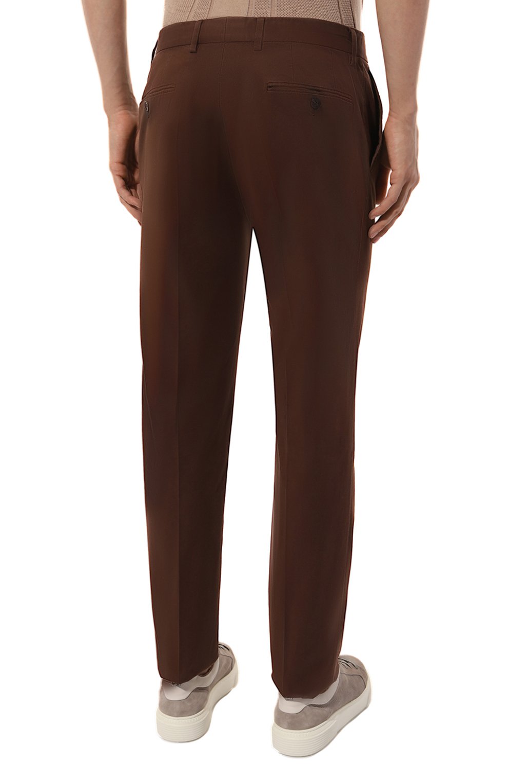 Хлопковые брюки ZEGNA, арт. UDI17A7/TR00, фото 4