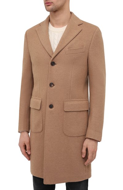 Шерстяное пальто CORNELIANI, арт. 861214-0812800/00, фото 3