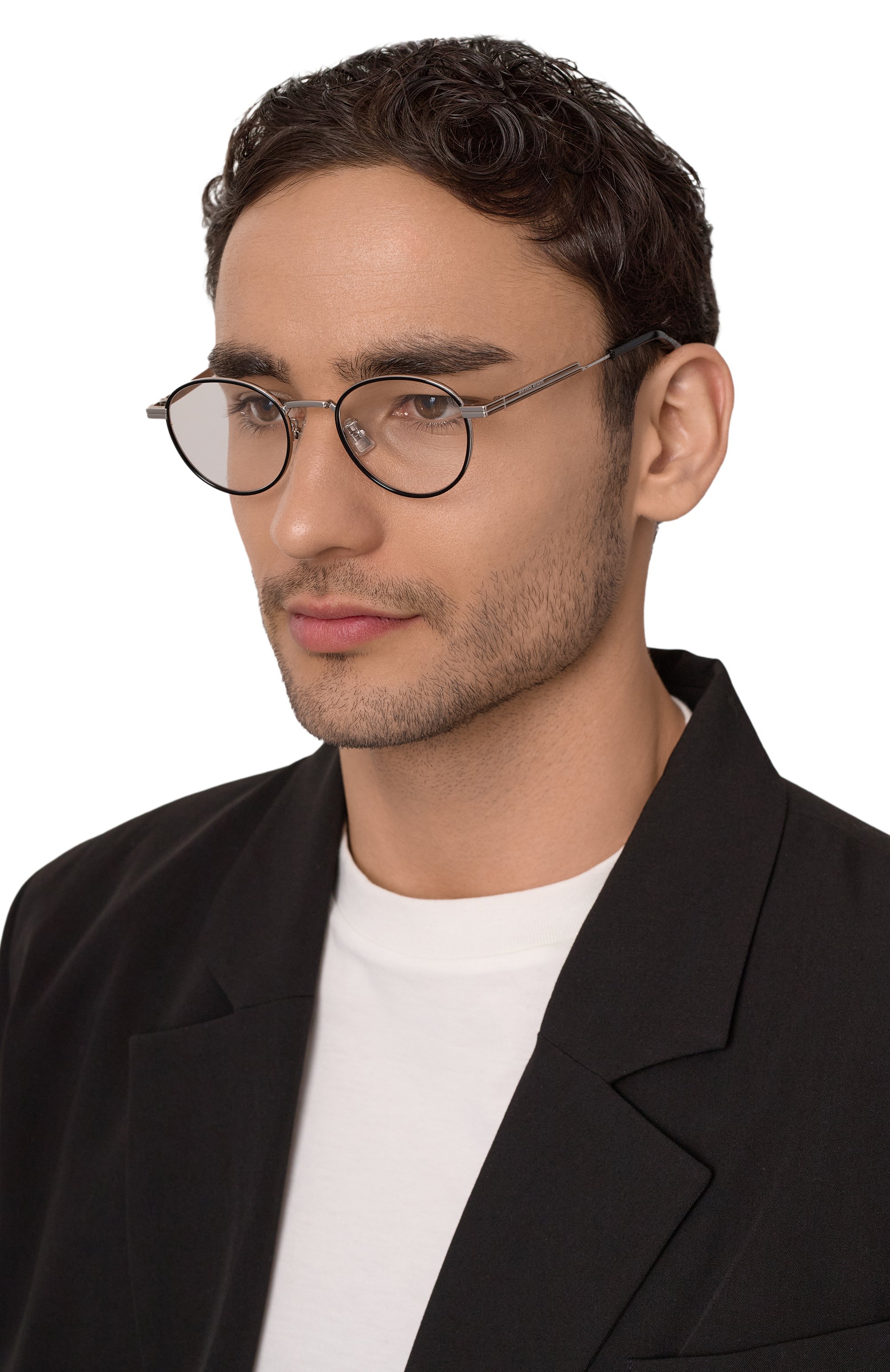 Оправа BOTTEGA VENETA серебряного цвета по цене 42900 руб., арт. BV13370J 002, фото 2 Оправа BOTTEGA VENETA, арт. BV13370J 002, фото 2