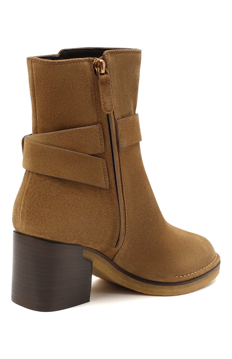 Замшевые ботильоны donna TOD’S, арт. XXW78C0DF60RE0, фото 4