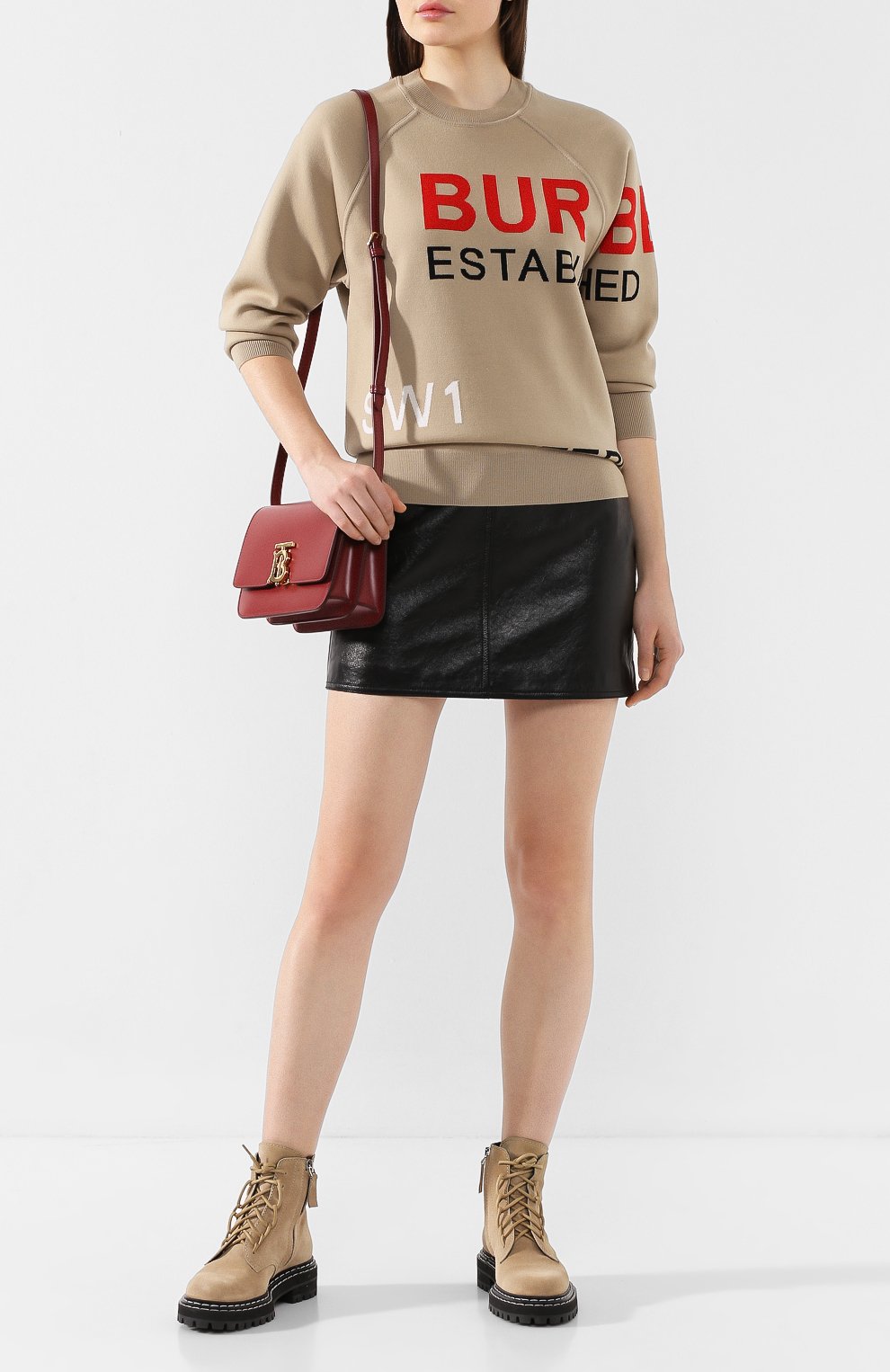 Шерстяной свитшот BURBERRY, арт. 8013586, фото 2