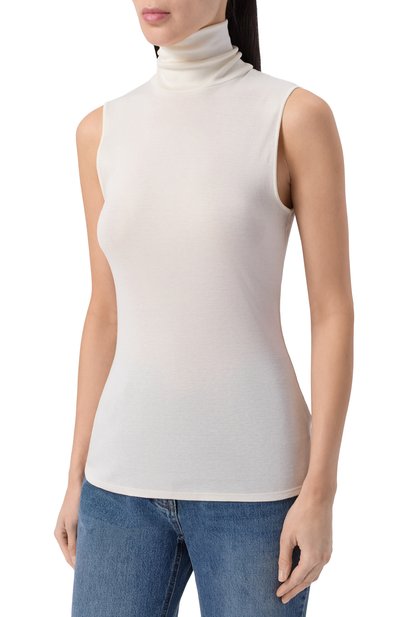 Топ из шелка и хлопка 12 STOREEZ, арт. 135367, фото 3