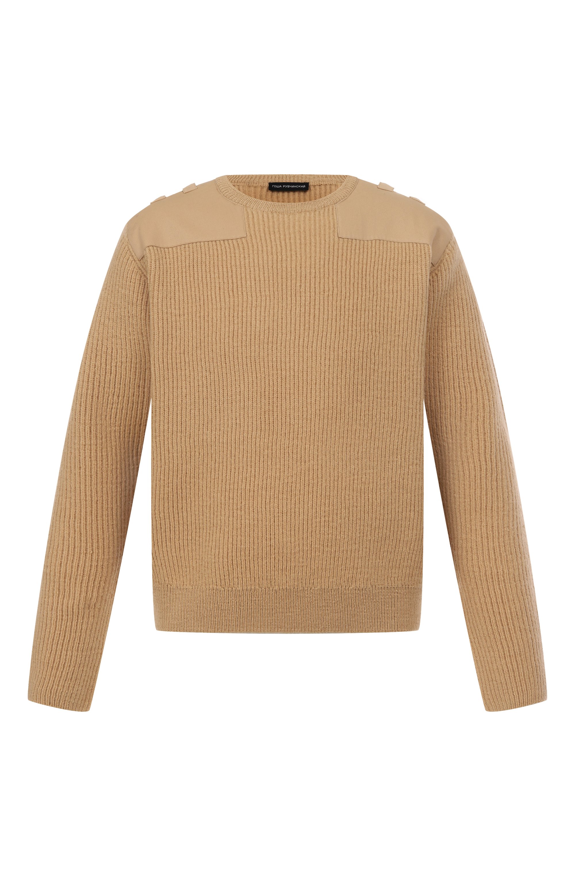 Шерстяной свитер ГОША РУБЧИНСКИЙ, арт. KNSW_0301_BEIGE, фото 1