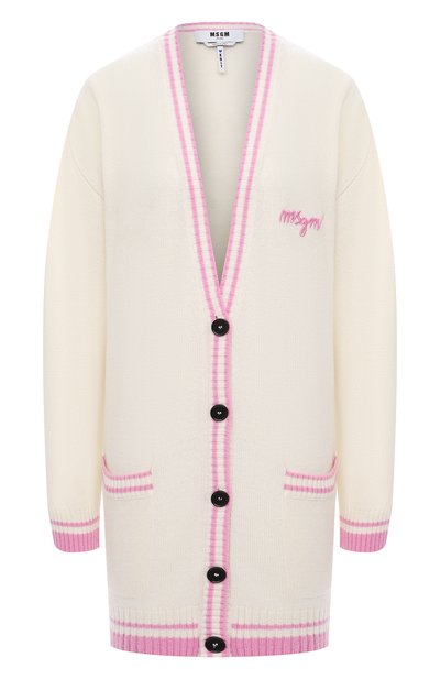 Женский кардиган из шерсти и кашемира MSGM, арт. 3041MDM111 217293