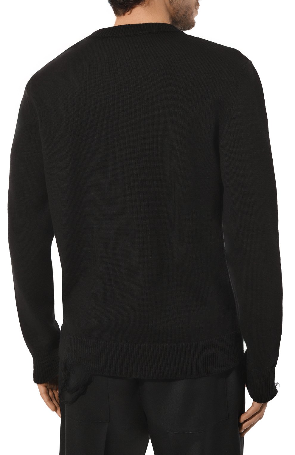 Хлопковый свитер GIVENCHY, арт. BM90NT4ZH6, фото 4