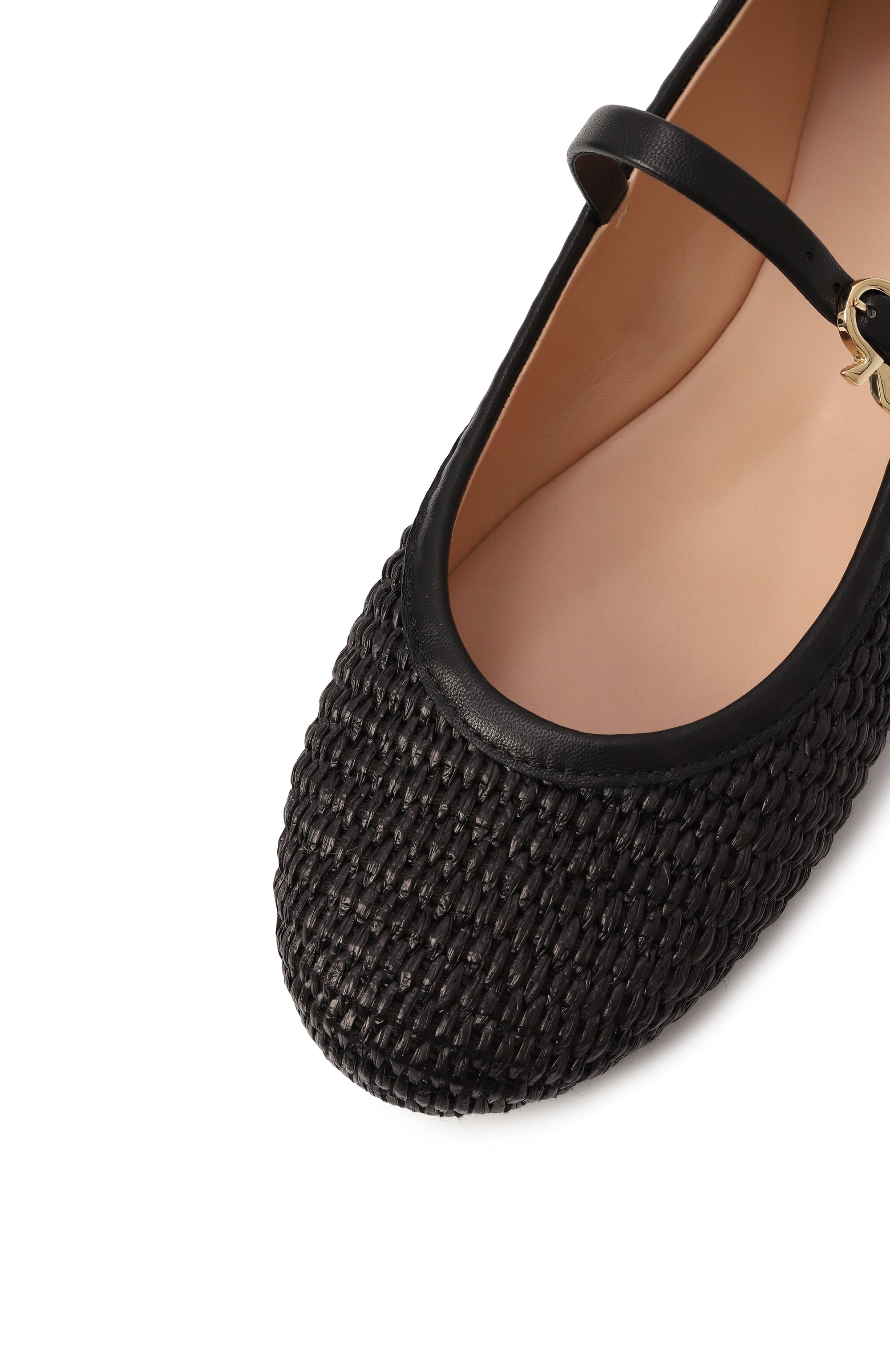 Текстильные балетки carla GIANVITO ROSSI, арт. G22223.05G0M.MBNNENE, фото 7