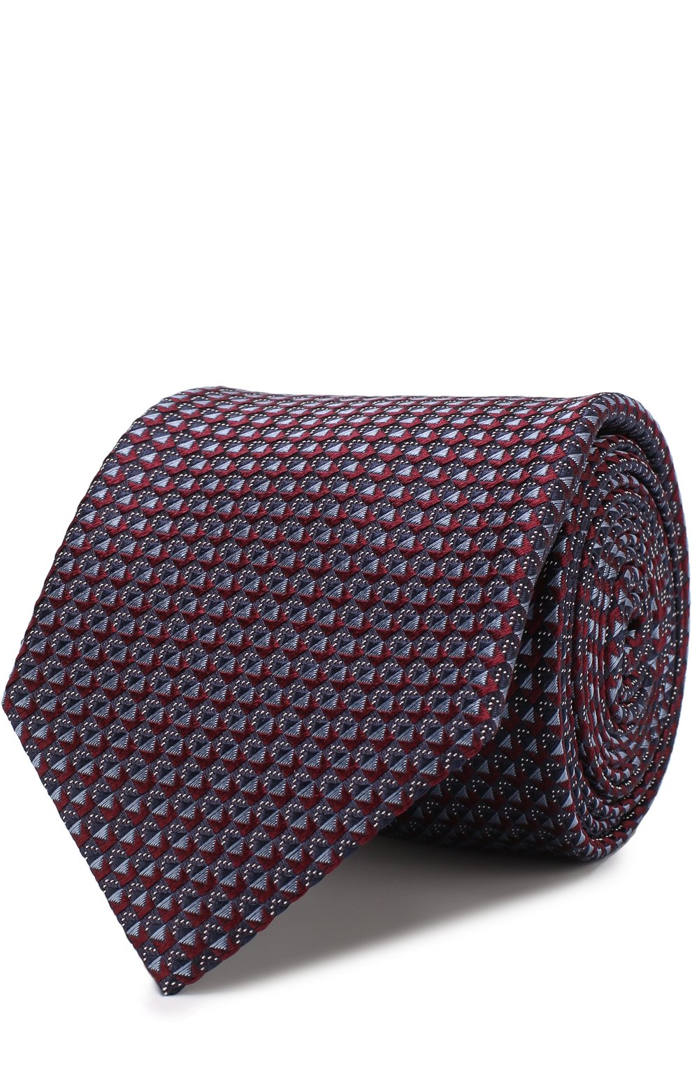 Шелковый галстук с узором BRIONI, арт. 061E00/0740G, фото 1