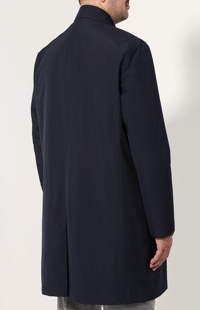 Плащ прямого кроя на пуговицах с отложным воротником EDUARD DRESSLER, арт. 470013/470505, фото 4