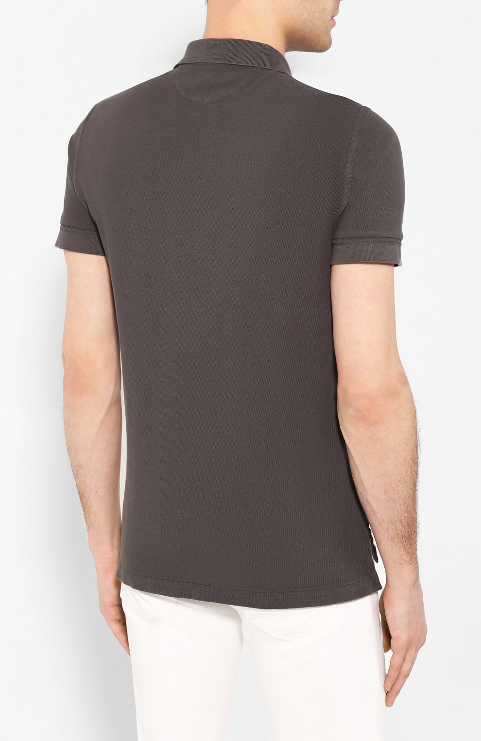 Хлопковое поло TOM FORD, арт. BU266/TFJ982, фото 4