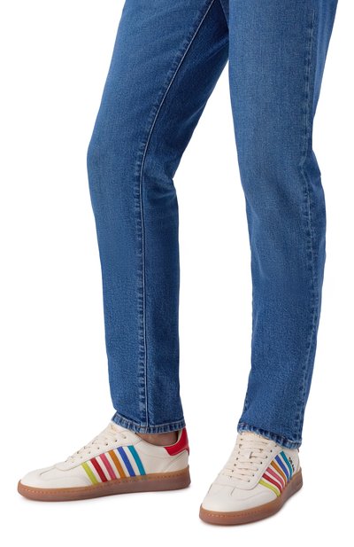 Кожаные кеды boxer DSQUARED2, арт. SNM0439, фото 3