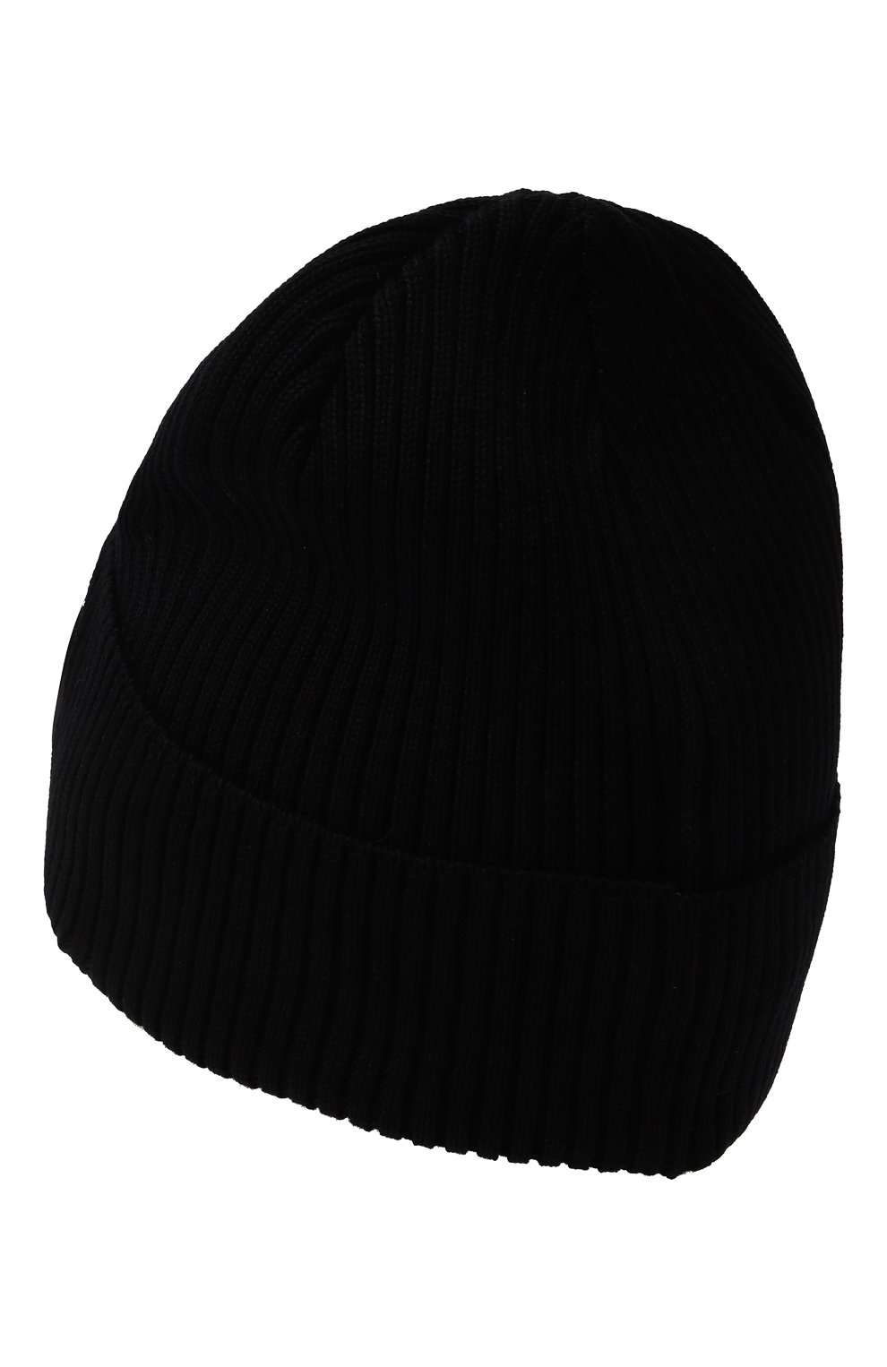 Хлопковая шапка C.P. COMPANY темно-синего цвета по цене 17550 руб., арт. 14CMAC016A-000727A, фото 2 Хлопковая шапка C.P. COMPANY, арт. 14CMAC016A-000727A, фото 2