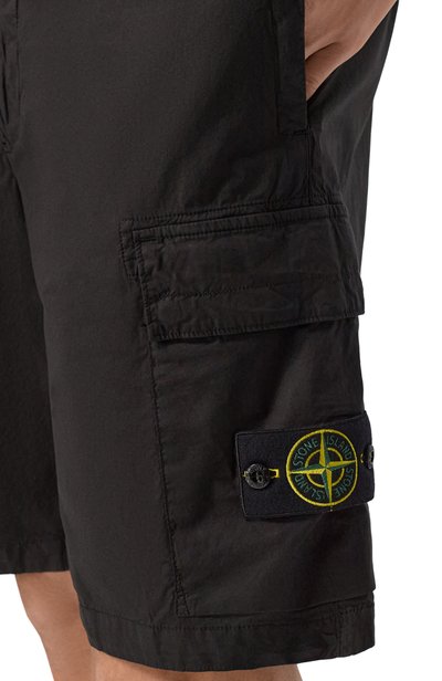 Хлопковые шорты STONE ISLAND, арт. L1S15L100020/S0003_001, фото 5