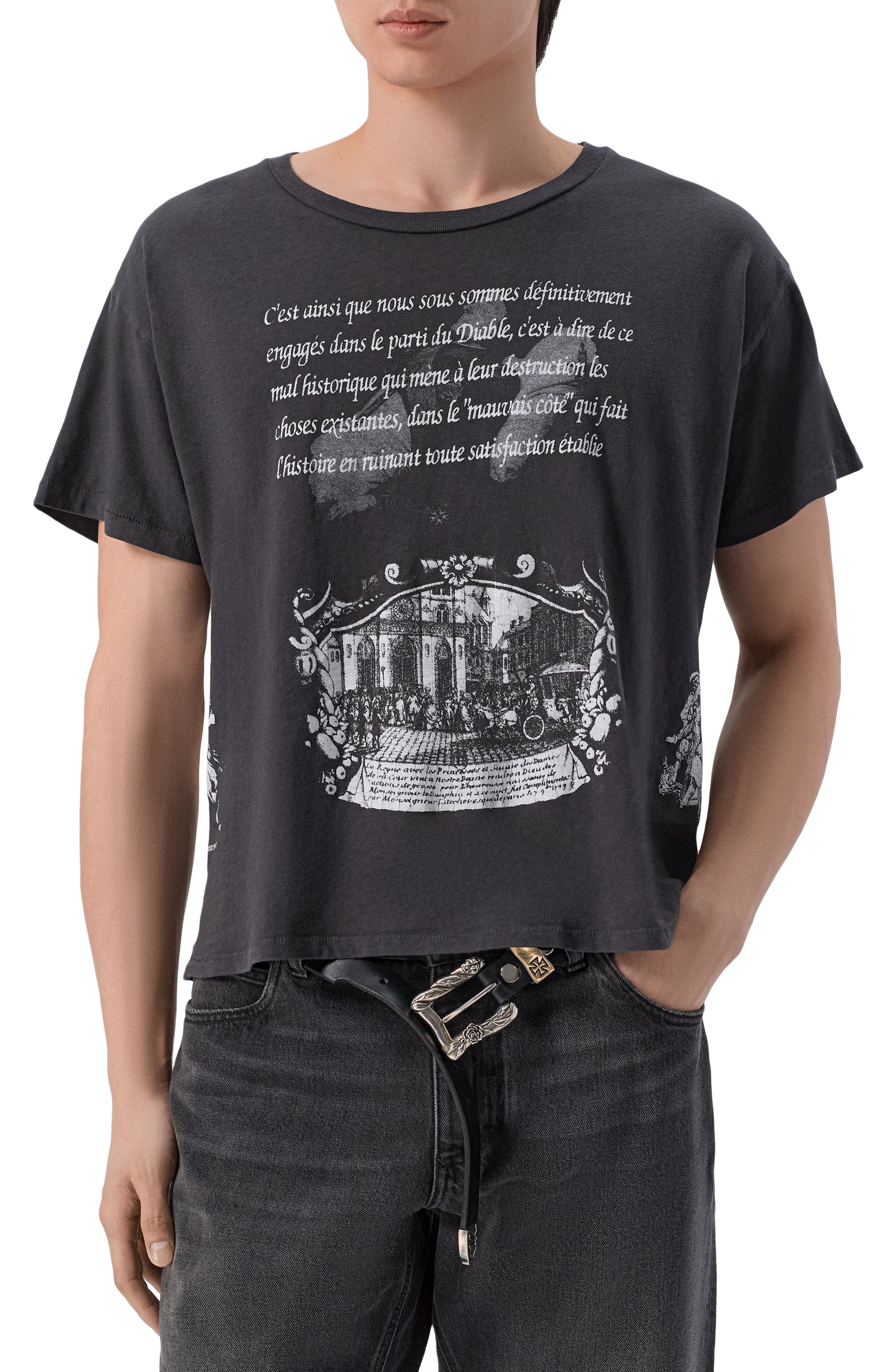 Хлопковая футболка ENFANTS RICHES DEPRIMES, арт. 010-869/C0TT0N, фото 4