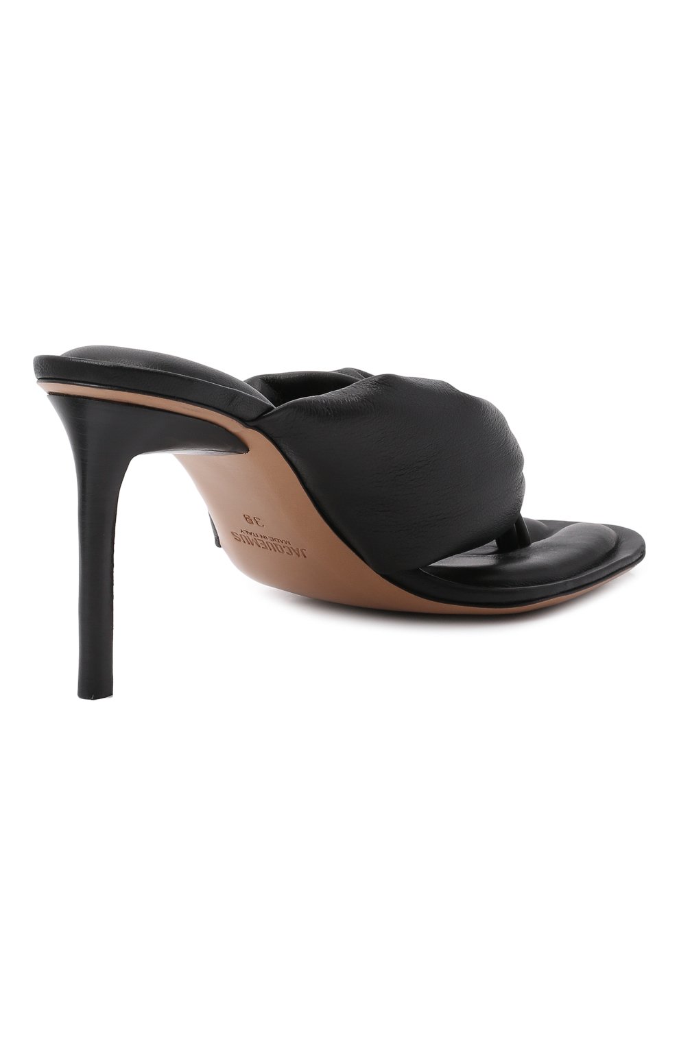 Кожаные мюли JACQUEMUS, арт. 221F0012-4000, фото 5