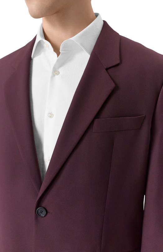 Однобортный костюм HUGO 50549657 Бордовый  50549657 Фото 6
