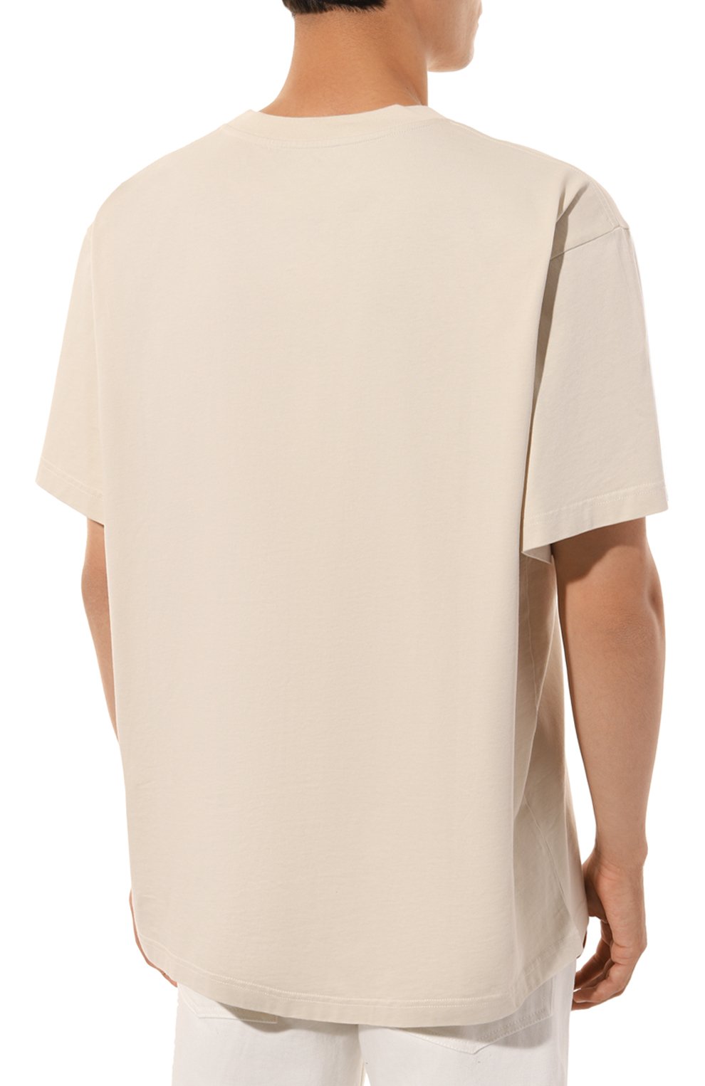 Хлопковая футболка MM6, арт. SH0GC0026/S24311, фото 4