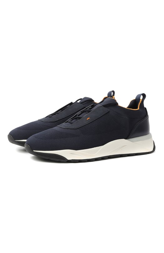 Текстильные кроссовки Innova Santoni MBI021601BINNSB3U61 Синий MBI021601BINNSB3U61